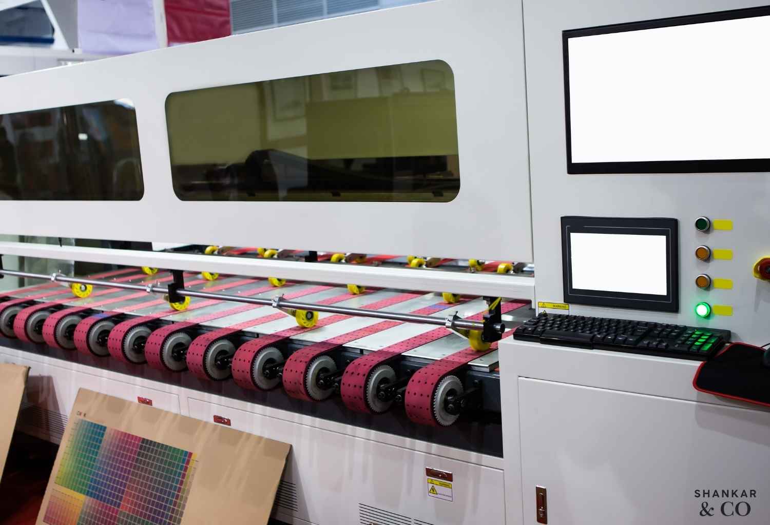 Shankar & Co Micro Flute Corrugator Machine
